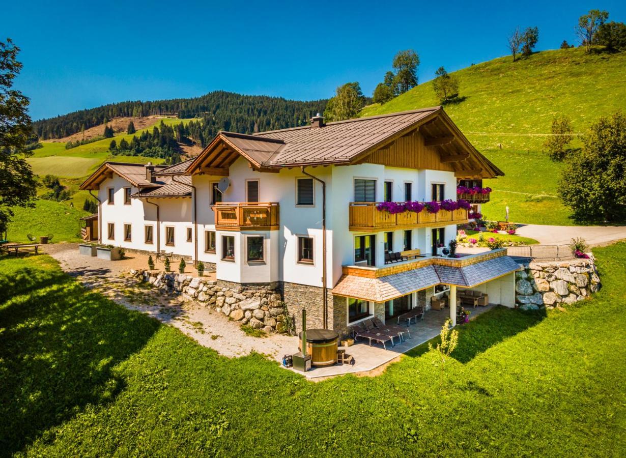 Апартаменти Lindbichlhof Urlaub Am Bio Bauernhof Санкт-Йоганн-ім-Понгау Екстер'єр фото