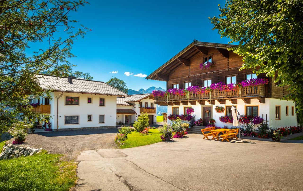 Апартаменти Lindbichlhof Urlaub Am Bio Bauernhof Санкт-Йоганн-ім-Понгау Екстер'єр фото